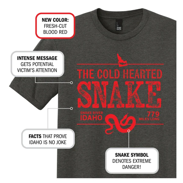 Cold Hearted Snake Tee - Image 2