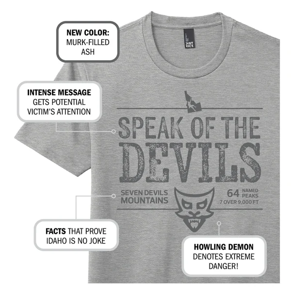 Speak of the Devils Tee - Image 2