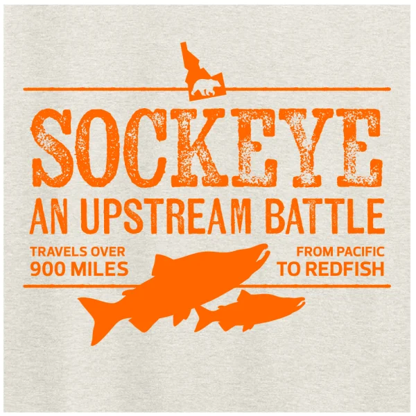 Sockeye An Upstream Battle Tee - Image 4
