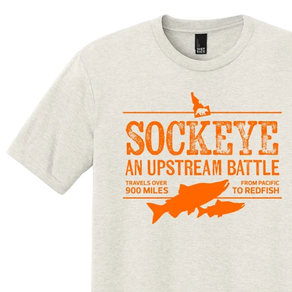 Sockeye An Upstream Battle Tee
